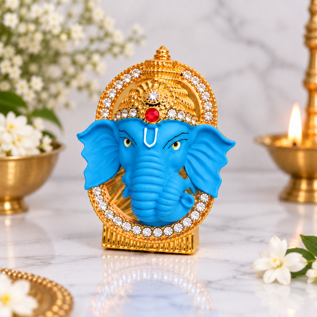Svasti Ganesh Face Idol 1 pc