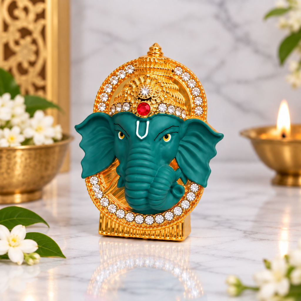 Svasti Ganesh Face Idol 1 pc