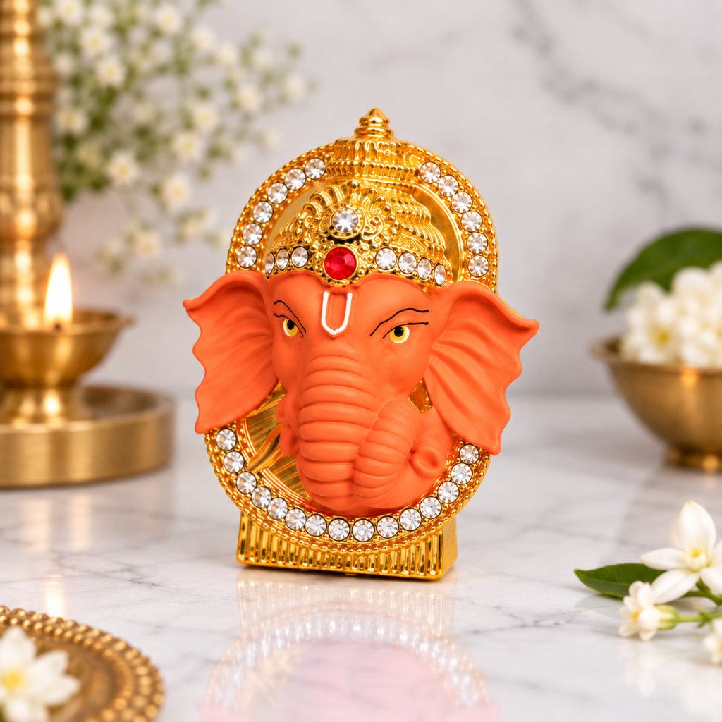 Svasti Ganesh Face Idol 1 pc