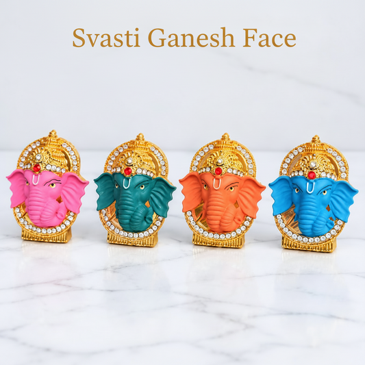 Svasti Ganesh Face Idol 1 pc